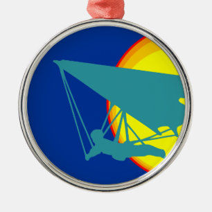 Ornamento De Metal planador de cair retro
