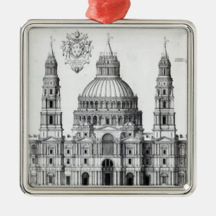Ornamento De Metal Plano para St Peter, Roma, 1539