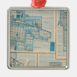 Ornamento De Metal Planos de Mt Plessant, Toledo