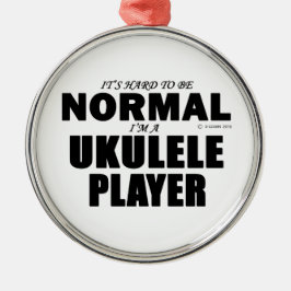 Ornamento De Metal Player Ukulele Normal