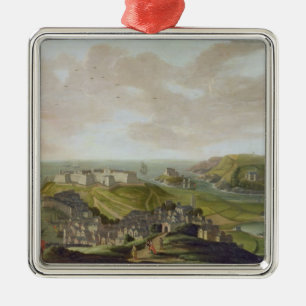 Ornamento De Metal Plymouth, 1673 (óleo em canvas)