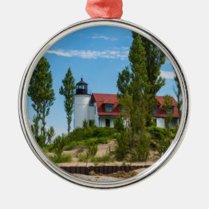 Ornamento De Metal Point Betsie Lighthouse
