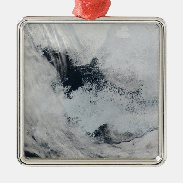 Ornamento De Metal Polinya (água aberta) no mar Beaufort (Frente)