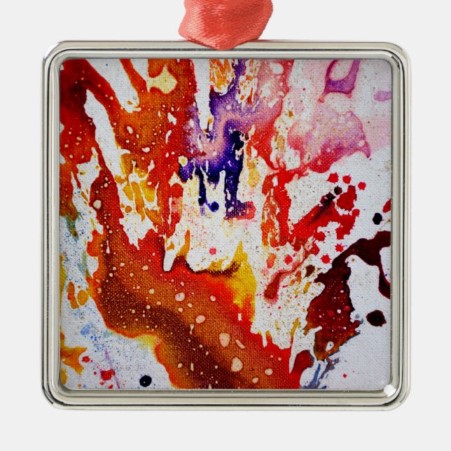 Ornamento De Metal Polocromoptico #1A por Michael Moffa (Frente)