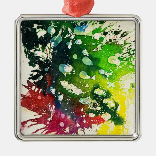 Ornamento De Metal Polocromoptico nº 4 por Michael Moffa (Frente)