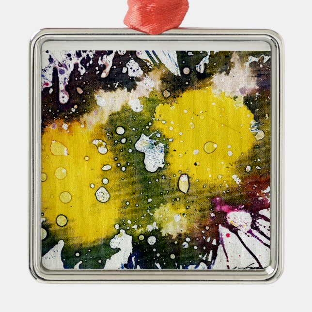 Ornamento De Metal Polocromoptico nº 7 (Frente)