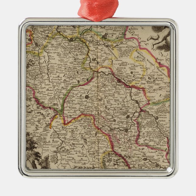 Ornamento De Metal Polônia (Frente)