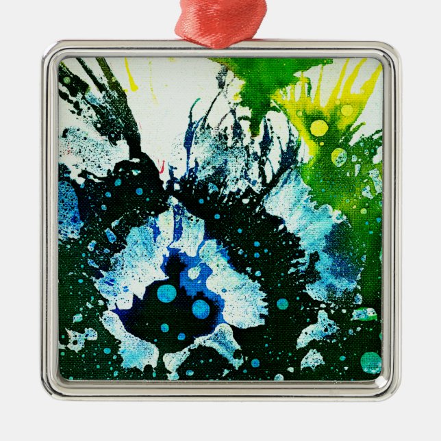 Ornamento De Metal Polychromoptic #2C por Michael Moffa (Frente)