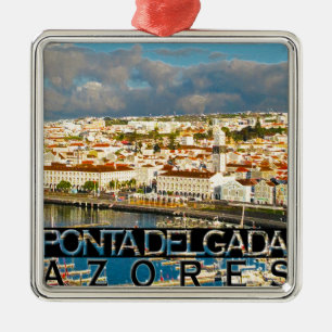 Ornamento De Metal Ponta Delgada