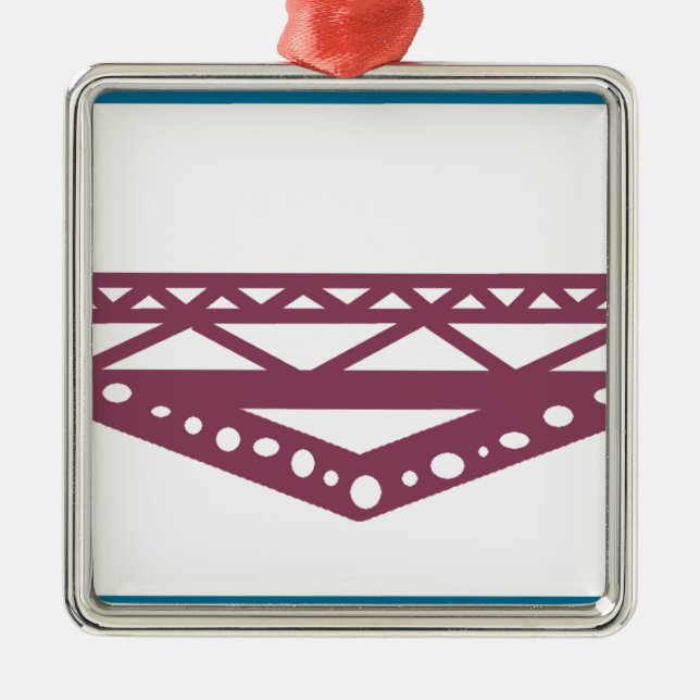 Ornamento De Metal Ponte (Frente)