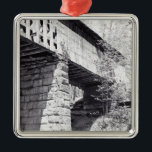 Ornamento De Metal Ponte coberta<br><div class="desc">Ponte coberta</div>