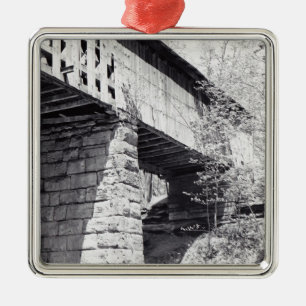 Ornamento De Metal Ponte coberta