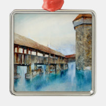 Ponte da Capela em Luzerna (Suiça)