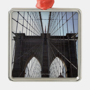 Ornamento De Metal Ponte de Brooklyn, New York, NY, EUA 2