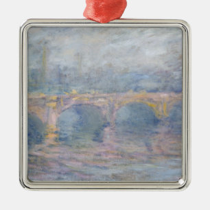 Ornamento De Metal Ponte de Claude Monet Waterloo, Londres, no por