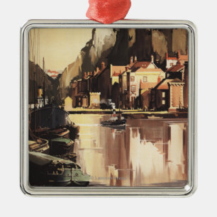 Ornamento De Metal Ponte e barcos de suspensão de Clifton