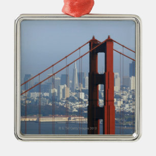 Ornamento De Metal Ponte vista San Francisco do Golden Gate da calha