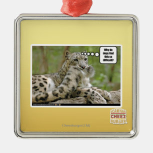 Ornamento De Metal Por que os cães encontram este tão difícil?