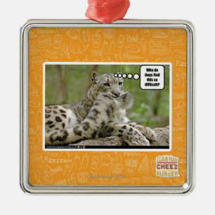 Ornamento De Metal Por que os cães encontram este tão difícil?