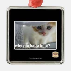 Ornamento De Metal Por que você tem um esconderijo?