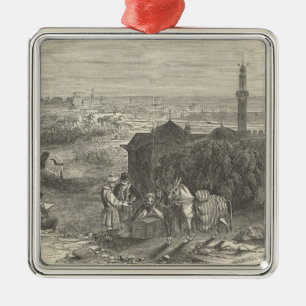 Ornamento De Metal Portos estrangeiros do milho, Alexandria