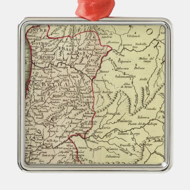 Ornamento De Metal Portugal 3 (Frente)