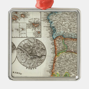 Ornamento De Metal Portugal e Ilhas Cabo Verde