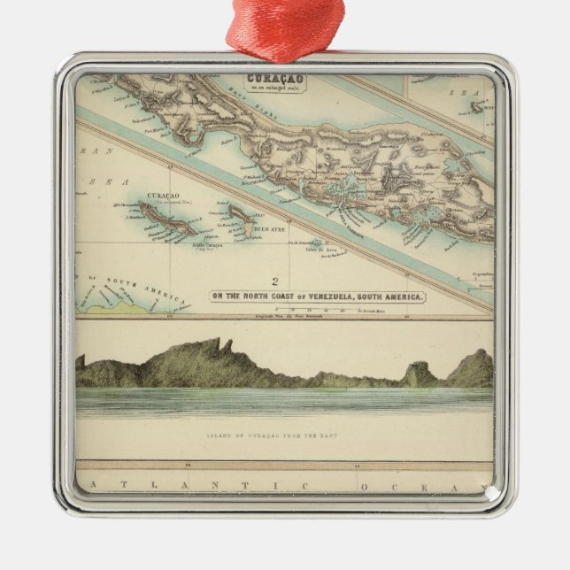 Ornamento De Metal Possessões holandesas (Frente)