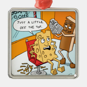 Ornamento De Metal "Pouco fora do superior "