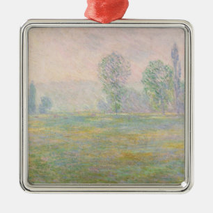 Ornamento De Metal Prados de Claude Monet   em Giverny, 1888