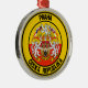 Ornamento De Metal Praga Round Emblem (Right)