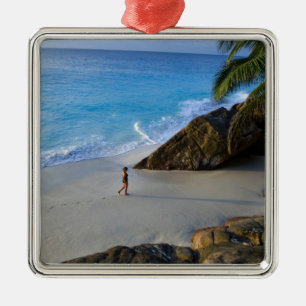 Ornamento De Metal Praia Ansi Victorin, Ilha Fregate