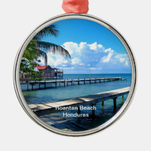 Ornamento De Metal Praia de Roantan, Honduras
