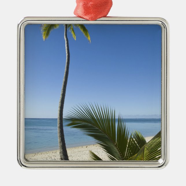 Ornamento De Metal Praia no continente Aitutaki, Ilhas Cook (Frente)