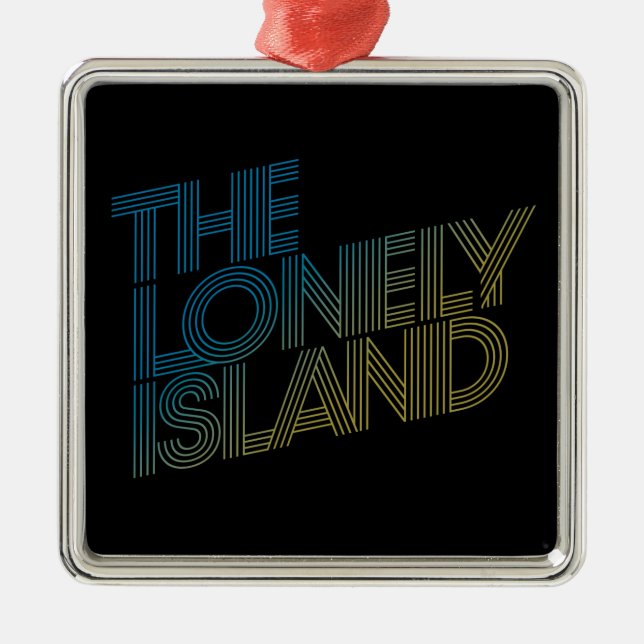 Ornamento De Metal Praia vice (Frente)