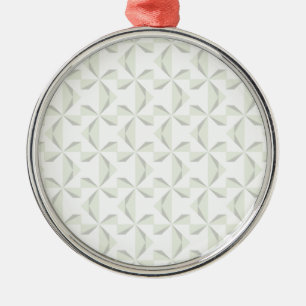 Ornamento De Metal Prata Pinkers