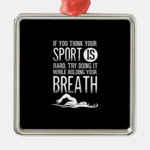 Ornamento De Metal Prática Esportiva de Nadador Natação