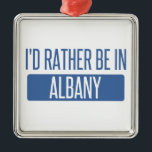 Ornamento De Metal preferencialmente em Albany NY<br><div class="desc">Eu preferencialmente em Albany NY camisas. Arte encantadora em camisetas,  Lagoas Empilháveis,  Tumblers,  Bonés Negros,  um entre outras coisas legal. Uma ideia encantadora de presente.</div>