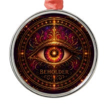 Ornamento de Metal Premium BEHOLDER
