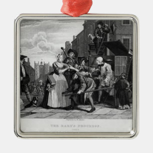 Ornamento De Metal Prendido para o débito, placa V