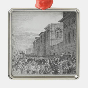 Ornamento De Metal Preparação para uma execução