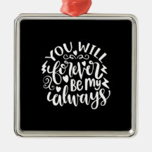 Presente De Casamento Você Será Sempre Meu