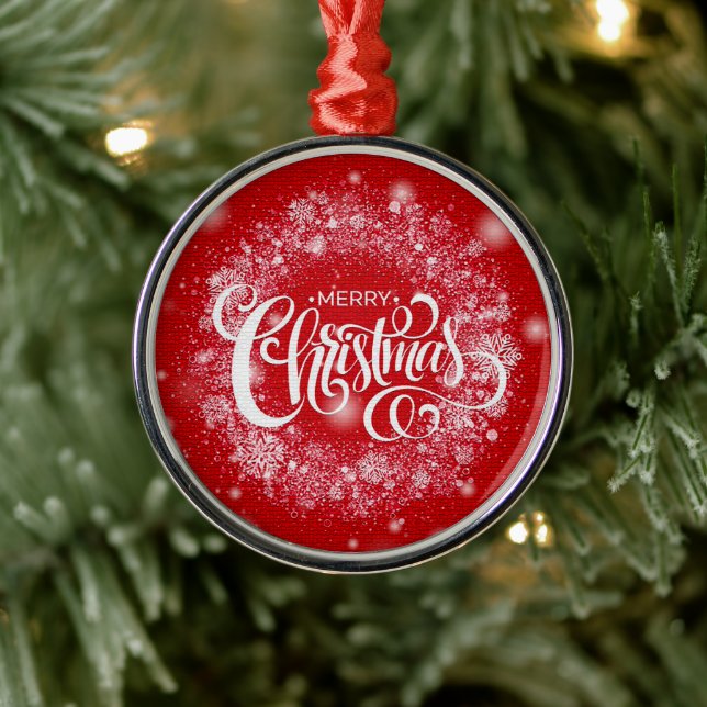 Ornamento De Metal Presente de Natal Moderno (Árvore)