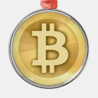 Ornamento De Metal Presentes de Bitcoin