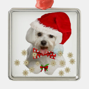 Ornamento De Metal Presentes de Natal Feliz de Malta