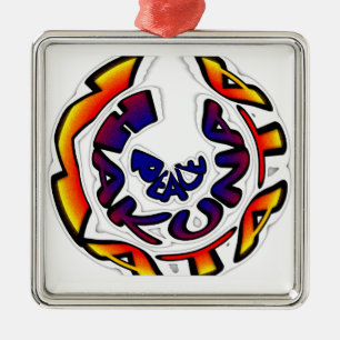 Ornamento De Metal Presentes de Peace Hakuna Matata