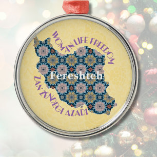 Ornamento De Metal Presentes em Massa para Igualdade de Natal Persona