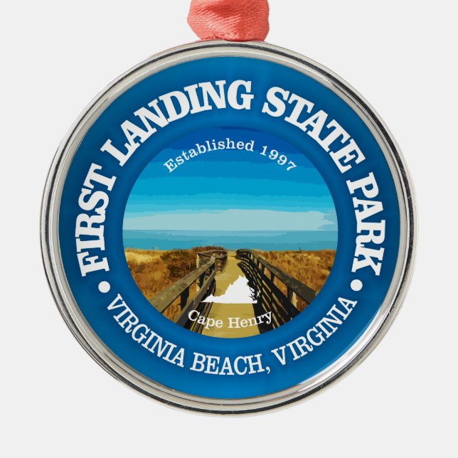 Ornamento De Metal Primeira controladora de aterrissagem (Frente)