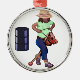 Ornamento De Metal Primeira raça do tambor