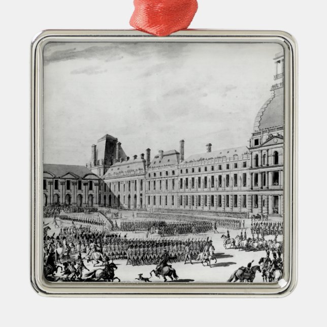 Ornamento De Metal Primeiro cônsul de Napoleon Bonaparte (Frente)